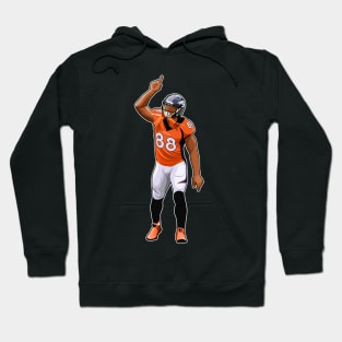 Demaryius Thomas #88 Point Up Hoodie